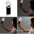 USB Rechargeable Beauty Lamp Clip On Mobile Phone